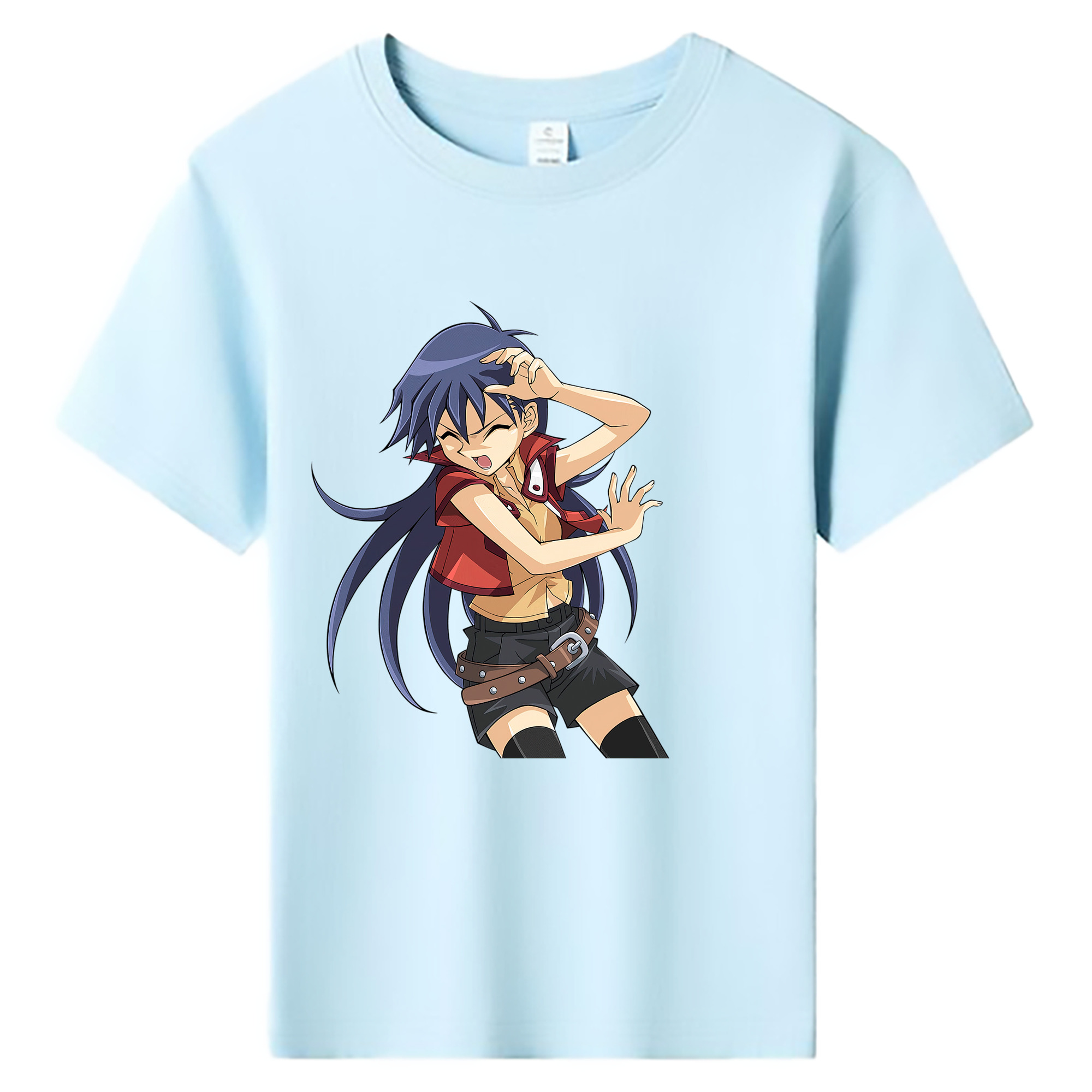 （画像用） 遊☆戯☆王 Yu-Gi-Oh! 綿100％キッズTシャツ（フロントプリント）